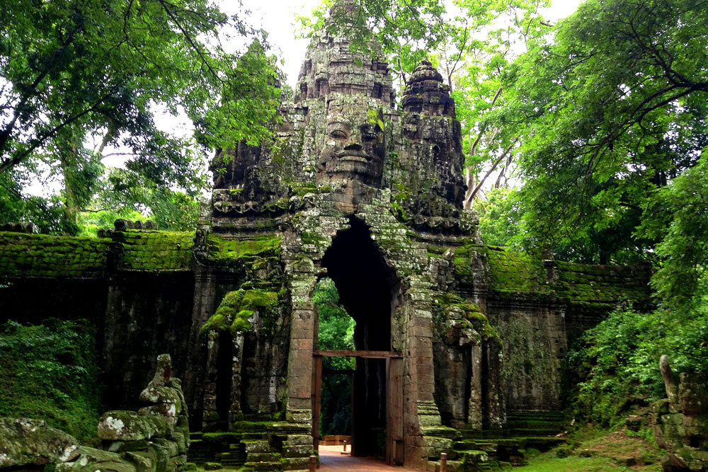 Start your journey with Angkor Thom’s serene glow